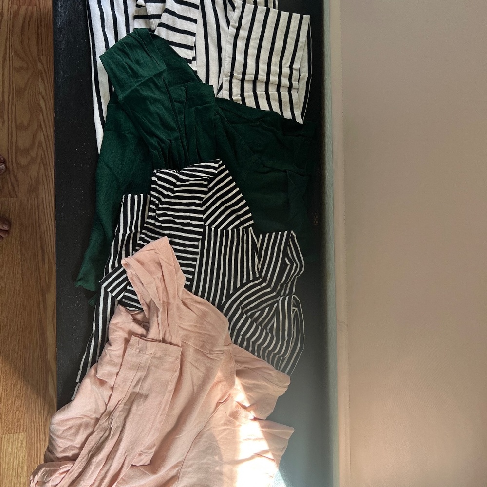 J Crew - 4 Tissue Turtle Necks - Small